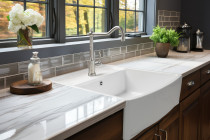 Two faucets that combine the latest design trends with practical features