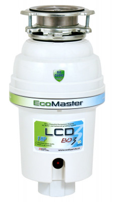 Zerkleinerer für Küchenabfälle EcoMaster LCD Plus