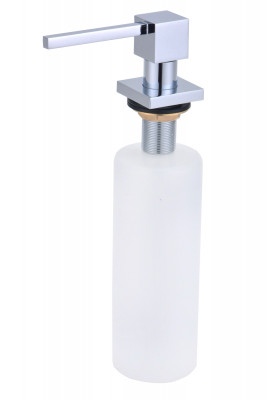 Aquasanita glossy chrome detergent dispenser