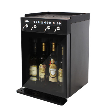 VinoTek VT4i for four bottles of wine with external gas inlet