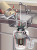 Kitchen siphon waste grinder