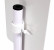 Adjustable height of disinfectant dispenser
