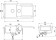 Dimensions of the Aquasanita Lira 151 sink